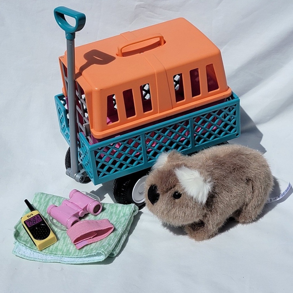 American Girl Kira Wildlife Rescue Set Wagon